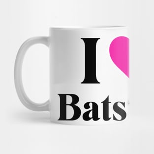 I Love Bats Mug